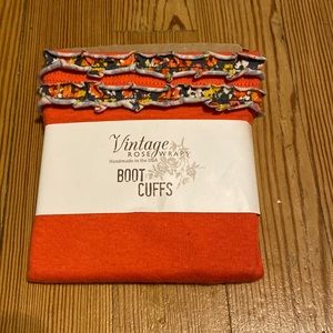 Coral Garden Boot Cuffs